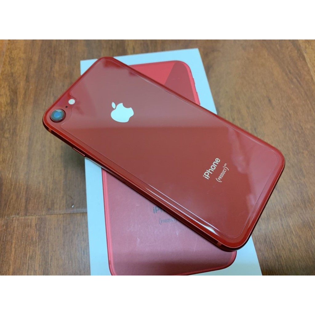 近全新 只用一個月 配件全新 蘋果 Apple iPhone 8 i8 64G 64GB i8 紅色 可舊機折抵