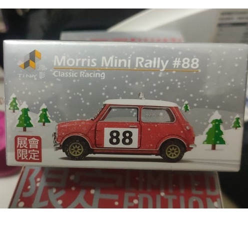 (現貨) Tiny 微影 Morris Mini Rally #88  會場限定 聖誕節 Mini Cooper