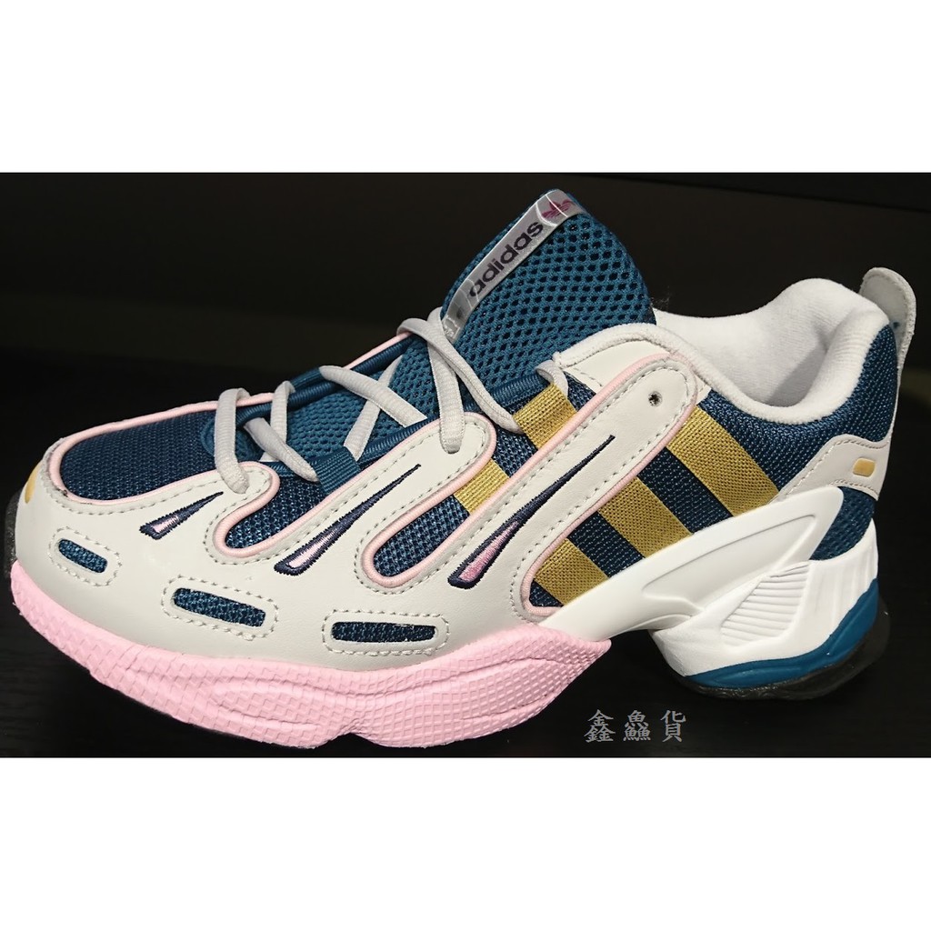 2019 七月 ADIDAS ORIGINALS EQT GAZELLE W 運動鞋 慢跑鞋 白藍粉金 EE5149