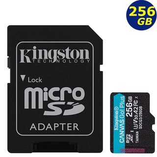 KINGSTON 256G 256GB microSDXC Canvas Go Plus U3 A2 金士頓 手機記憶卡