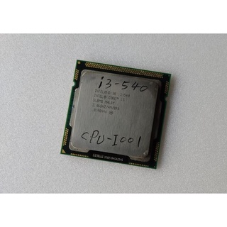 『冠丞』INTEL i3-540 1156腳位 CPU 處理器 CPU-I001