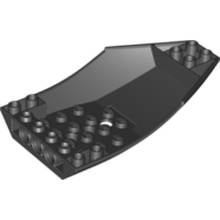 LEGO 4209683 47406 黑色 6x10x2 艙底 船底 Cockpit Curved shell