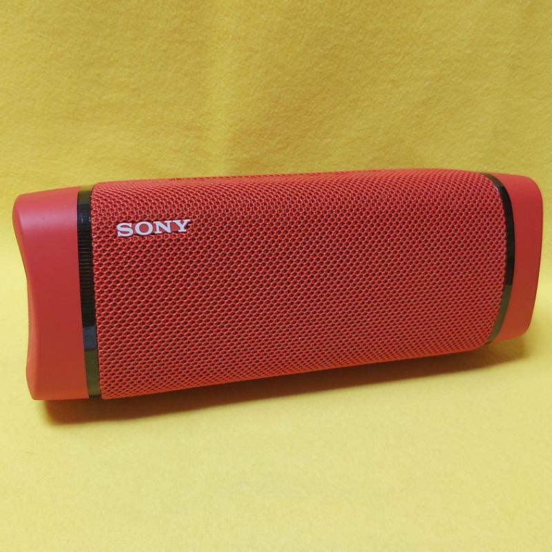 二手藍芽喇叭/Sony SRS-XB33/少用近乎全新/紅色