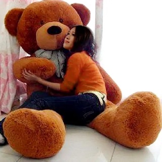 巨型泰迪熊 160cm / 1.6 米大泰迪熊貝薩泰迪熊村毛絨玩具毛絨玩具生日禮物