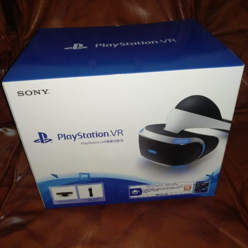 PS VR 豪華版 ZVR1 空盒子 PS4 VR豪華全配包 / VR攝影機同捆 空盒子 / VR 二代豪華版 空盒子