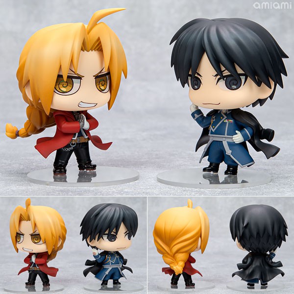 夏本舖 代理megahouse 鋼之鍊金術師愛德華羅伊蚊香眼召喚呆毛賢者大佐上校軍人變形q版 蝦皮購物