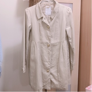 E hyphen world gallery長版風衣外套