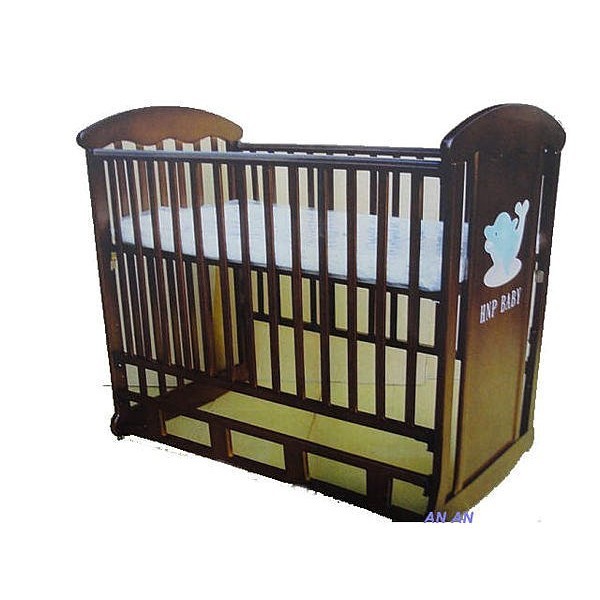 小海豚 ~(中大床)組合式嬰兒床 / 原木床 / 搖擺床/組合床 ~台灣製