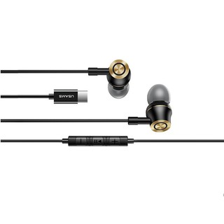 【Type-C 耳機】Usams 適用三星 A60 A80 A90 A8S 入耳式 立體聲 金屬 耳機