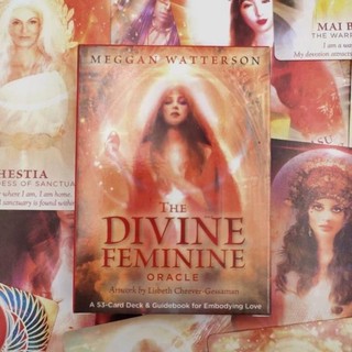 聖神的女性神諭卡The Divine Feminine Oracle英文指引卡牌