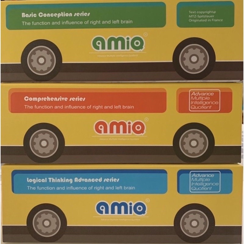 🇩🇪德國 Amiq 洛特 公車版 正版公司貨。訓練邏輯思維 9.9成新。（限面交）