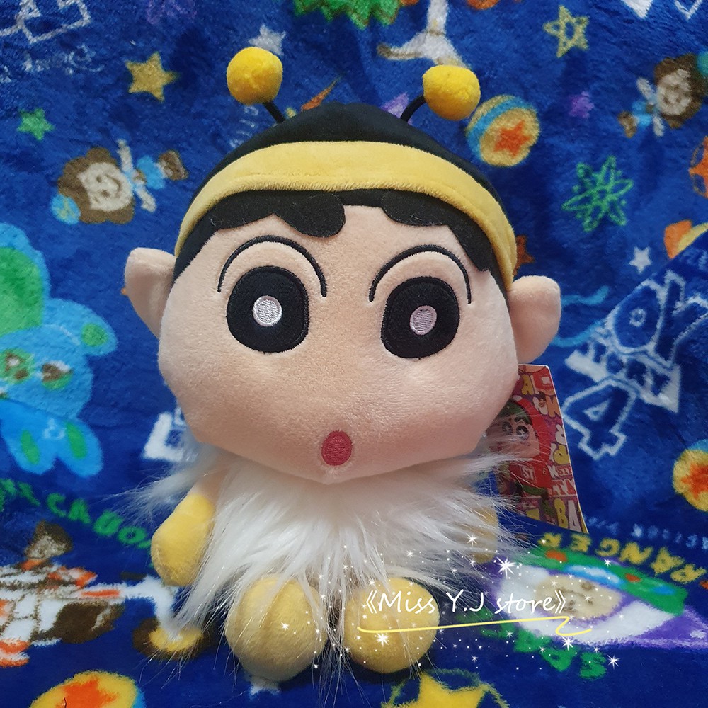 【Miss Y.J】🌈現貨💖日本蠟筆小新 蜜蜂變裝 娃娃玩偶公仔