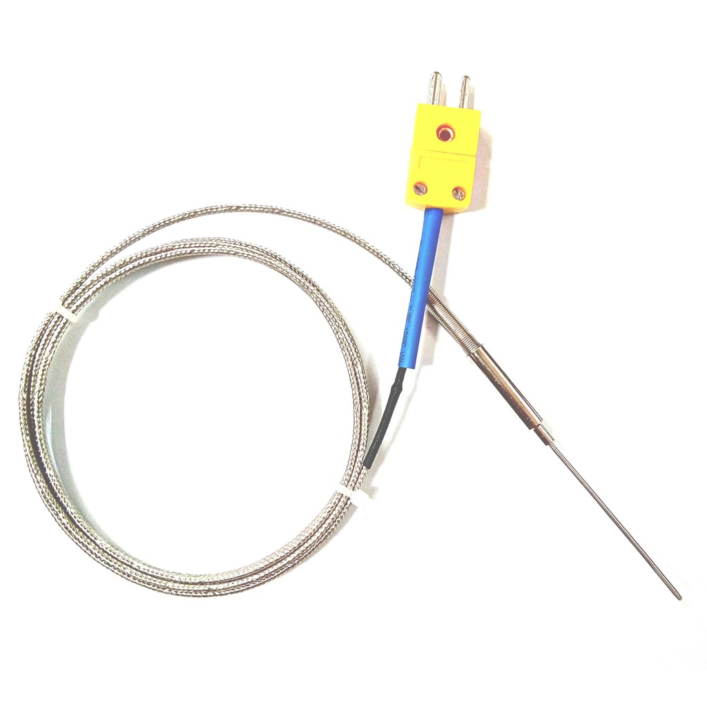 304可彎曲感溫棒熱電偶1 5x50 100 200 K型熱電偶測溫棒感溫線ms6514 Gm1312 蝦皮購物