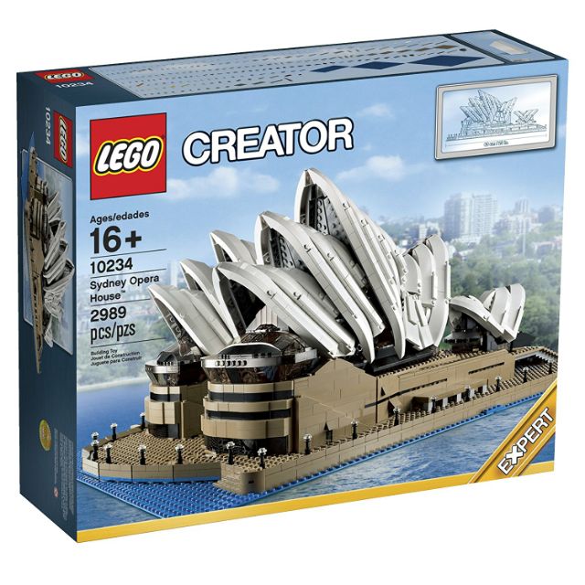 樂高 lego 10234 絕版 creator 雪梨歌劇院 全新未開 現貨 lego10234