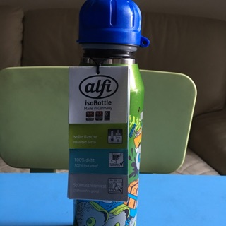 德國 Alfi 0.5公升 保溫瓶 卡車綠色 二代 水壼 德國製~