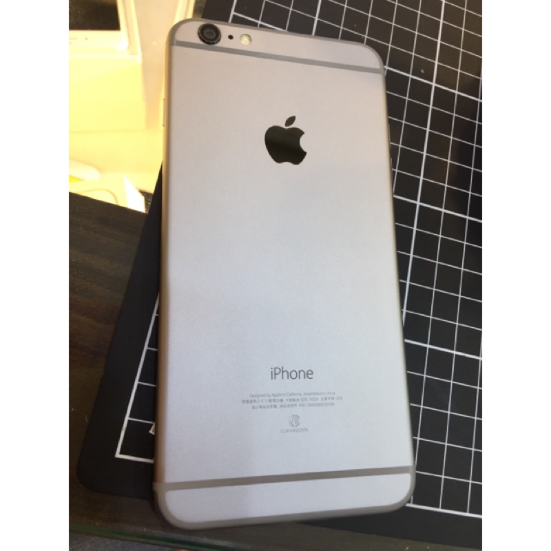 Iphone6plus 128g 太空灰 完美無傷 盒裝 已過保 二手機