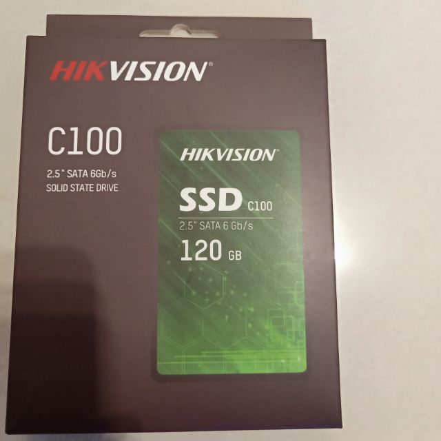 HIKVISION 海康 C100 120GB SATA3 固態硬碟(全新未拆封）