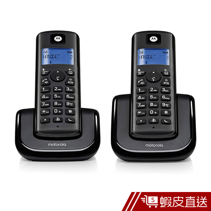 Motorola 大音量DECT無線雙機組T202+  現貨 蝦皮直送