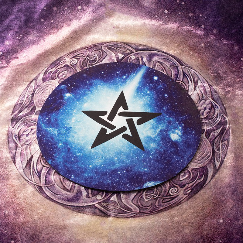 占星魔法五芒星六芒星投擲墊占星骰子投擲保護墊魔法能量墊占卜儀式 蝦皮購物