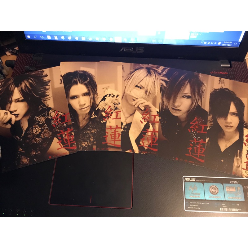 V系the Gazette 紅蓮時期寫真照 蝦皮購物