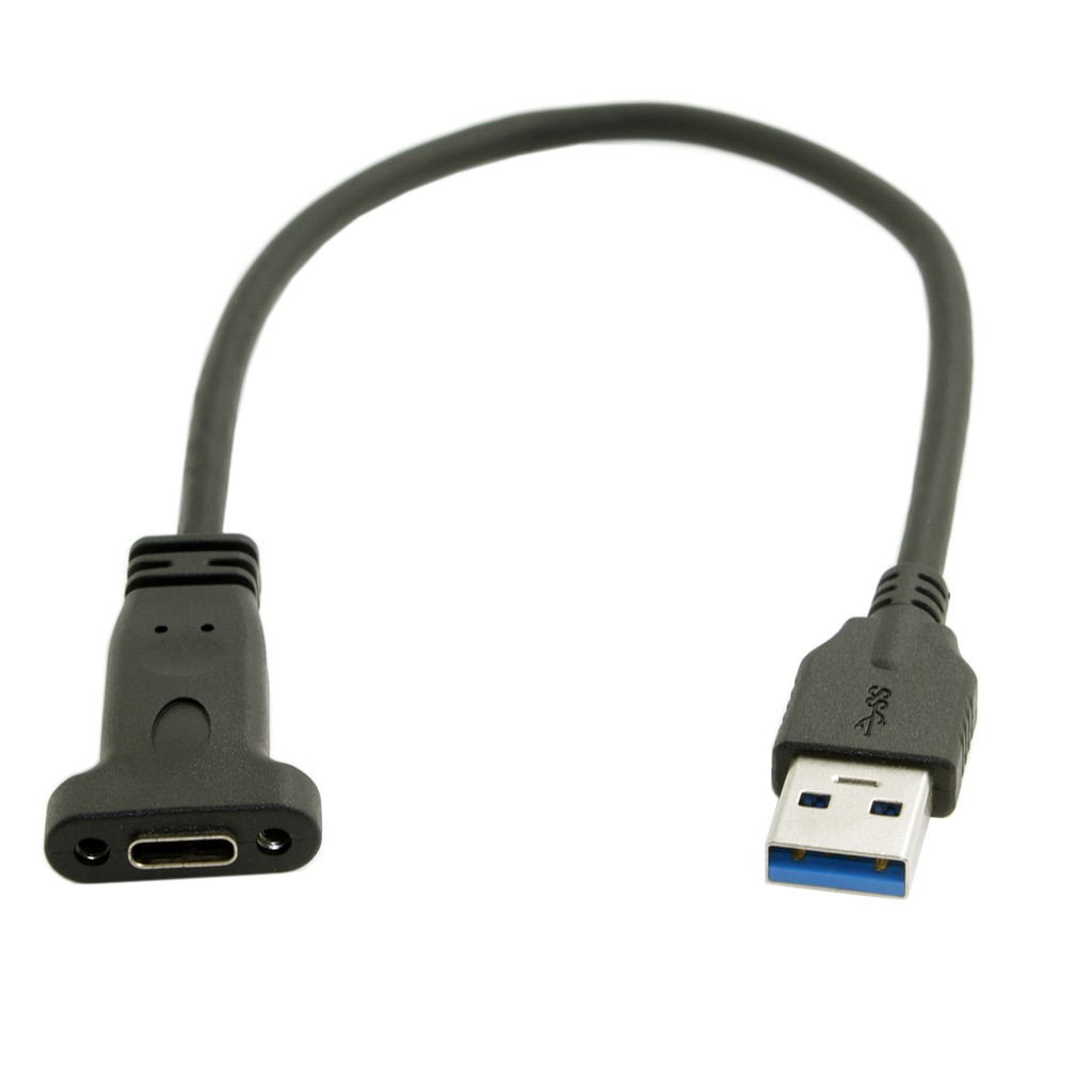 UC-042 Type-C轉USB Type-C轉A公 Type-C母轉USB3.0公 Type-C轉接線 帶擋板螺絲