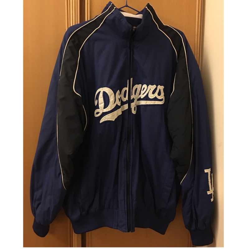 MLB 美國職棒 LA Dodgers 道奇隊運動外套 男版XL 二手美品
