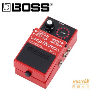 【民揚樂器】 BOSS RC-1 LOOP STATION 迴圈 效果器 RC1
