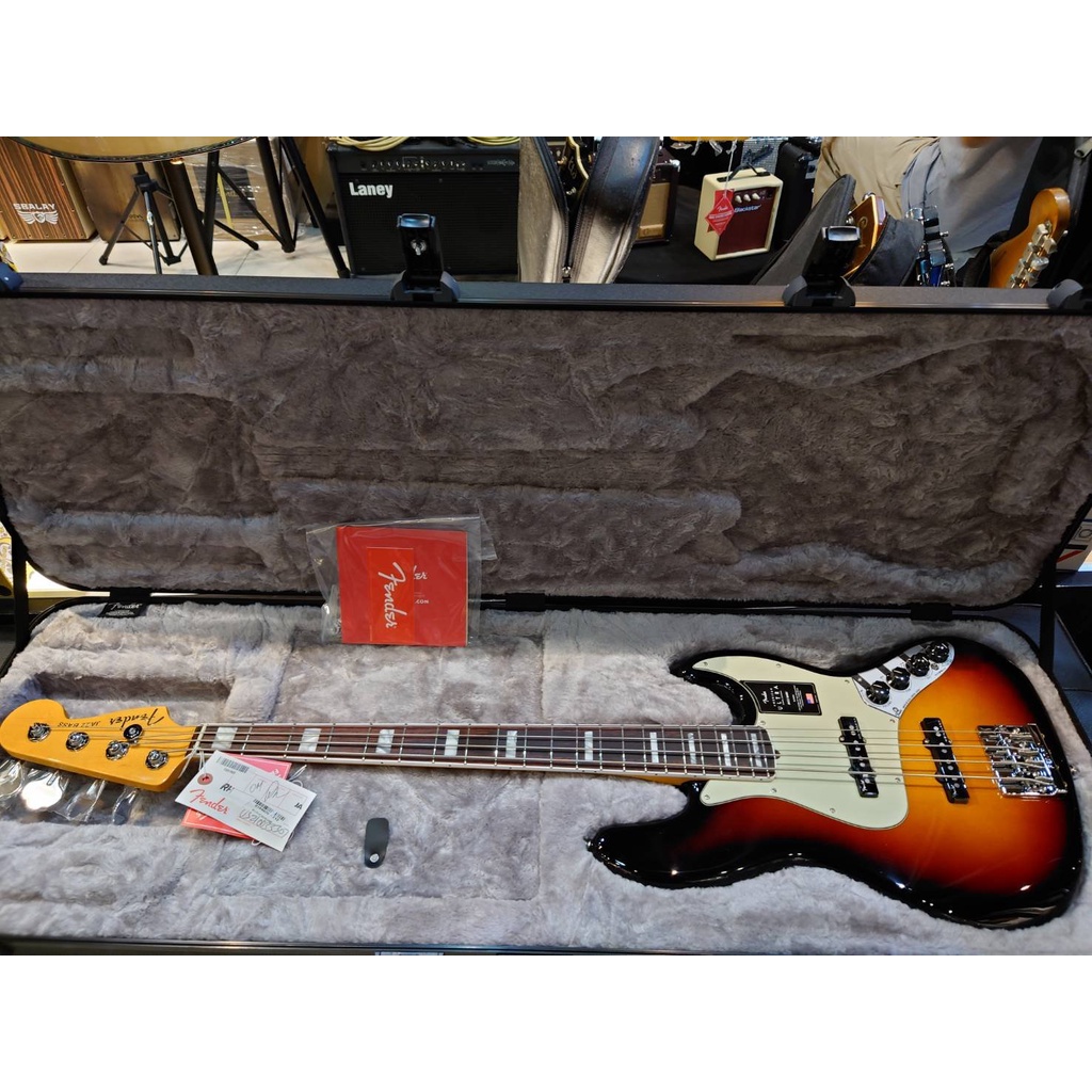 【名人樂器】2021 美廠 最新 Fender ULTRA JAZZ BASS 漸層 電貝斯 公司貨