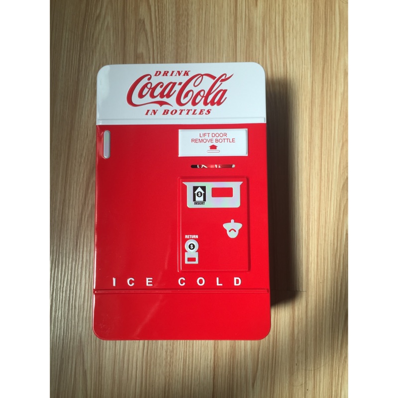 《絕版》可口可樂限量販賣機鐵盒（內含330ml四罐）