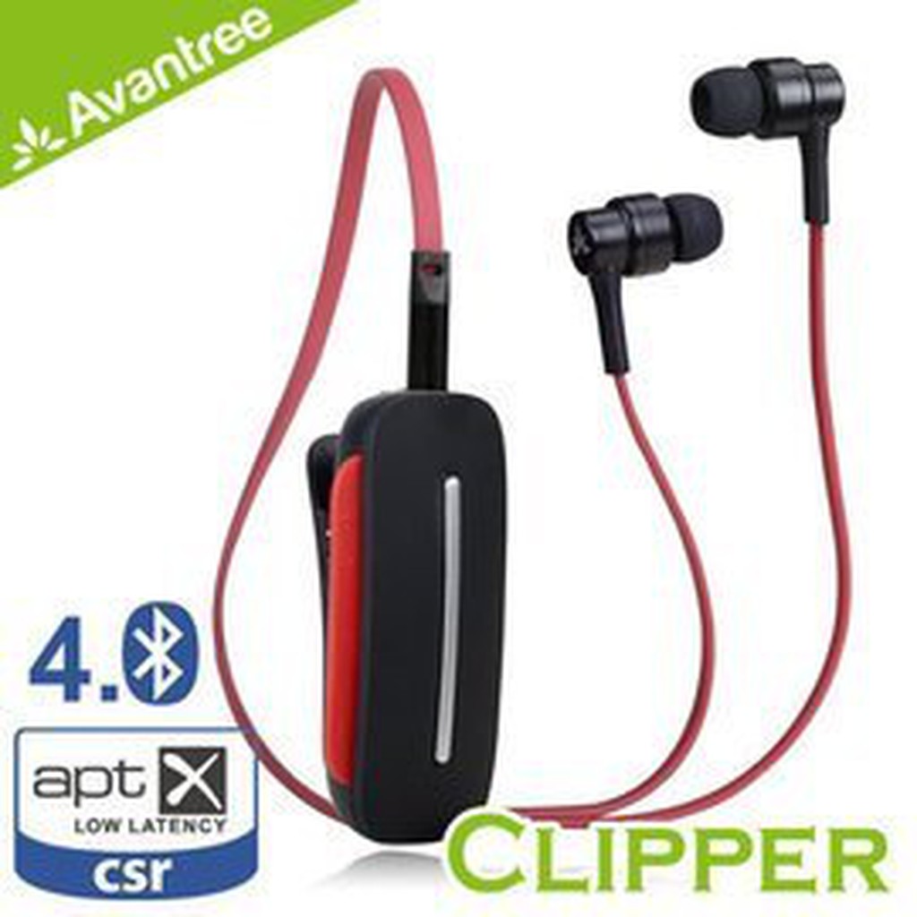 【麥可威爾科技】Avantree Clipper領夾式藍牙4.0接收器(AS7)】藍芽耳機