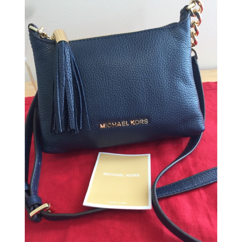 三豬美國代購 CP值超高MK(Michael Kors)隨身萬用斜背包 真皮Bedford crossbody 系列