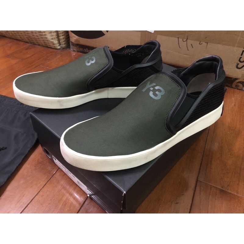 Y-3 Trainers Laver Slip On 懶人鞋 二手 US10號 AF6062