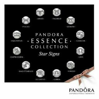 Pandora 12星座 essence 純銀串珠飾品