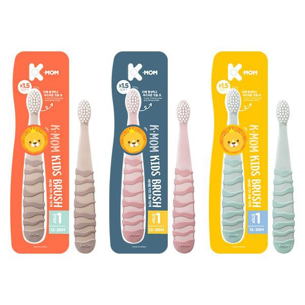 韓國 K-MOM 第一階段牙刷(1~3歲)1支入【小三美日】MOTHER-K DS000665