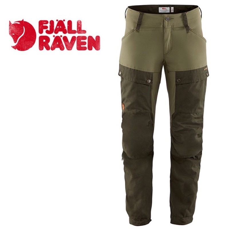 Fjallraven 北極狐 Keb Trousers M 登山褲/工作褲 F85656R-662-625深森綠/月桂綠