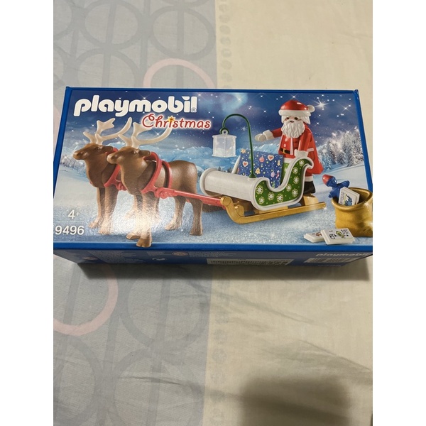 Peggy6693玩具商舖～Playmobil9496聖誕老人的雪橇與糜鹿～特價中