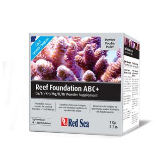 RED SEA 紅海珊瑚成長五元素，添加劑一公斤裝 Reef FoundationABC+