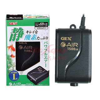 【QQ魚】日本GEX五味【新型打氣 空氣幫浦1500S單孔】打氣馬達 打氣機 幫浦