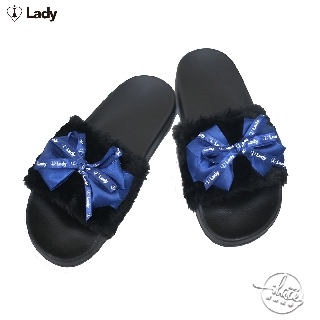 LADY 居家精品系列 專櫃頂級絨毛拖鞋