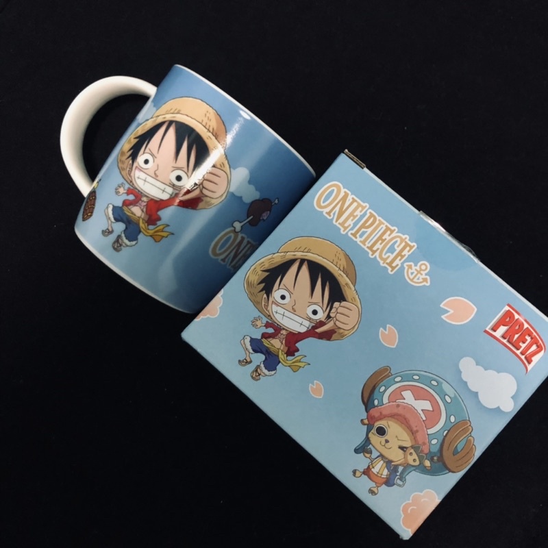 Pretz百力滋航海王海賊王魯夫喬巴馬克杯 蝦皮購物