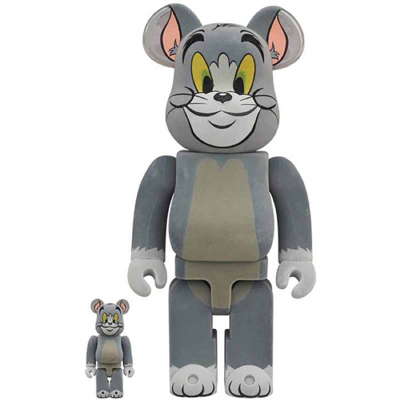 BE@RBRICK TOM フロッキー Ver. 100％ &amp; 400％（TOM AND JERRY）