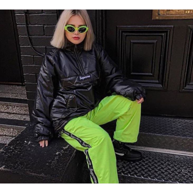 supreme contrast stitch pullover