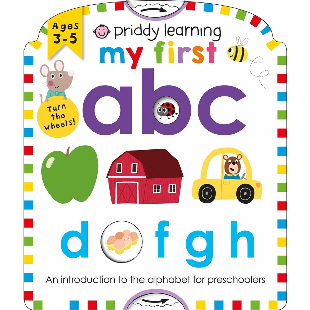 【Kidschool】Priddy Learning: My First ABC 我的第一本ABC遊戲書