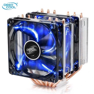✾九州風神大霜塔 cpu散熱器電腦臺式機6熱管i5/i7超靜音cpu風扇amd