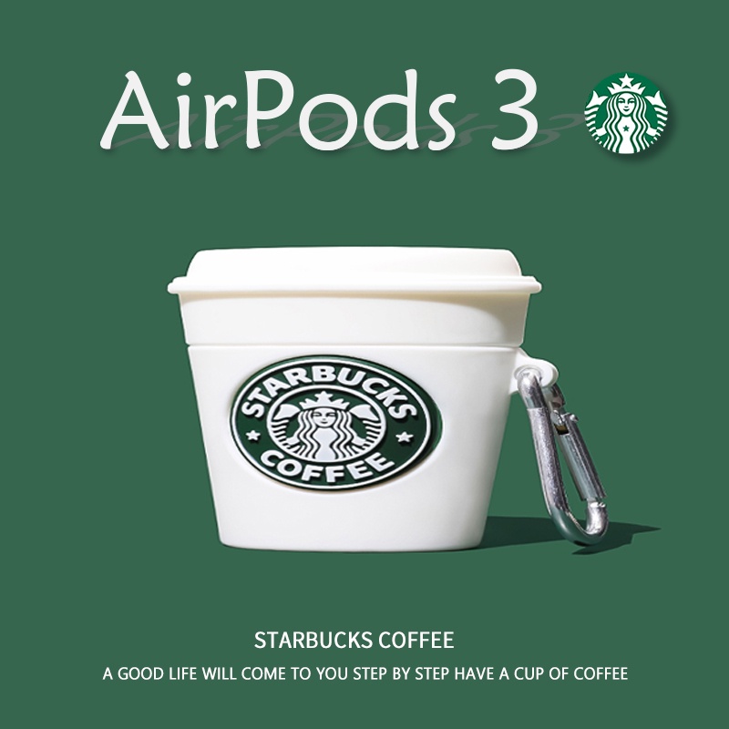 星巴克杯子AirPods 3保護套適用於新款的AirPods耳機第三代 AirPods Pro AirPods 2代保護