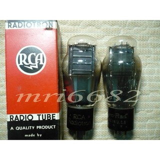 "真空管的異想世界" NO3 RCA 原裝盒 單屏 吊燈絲 2A3 功率管