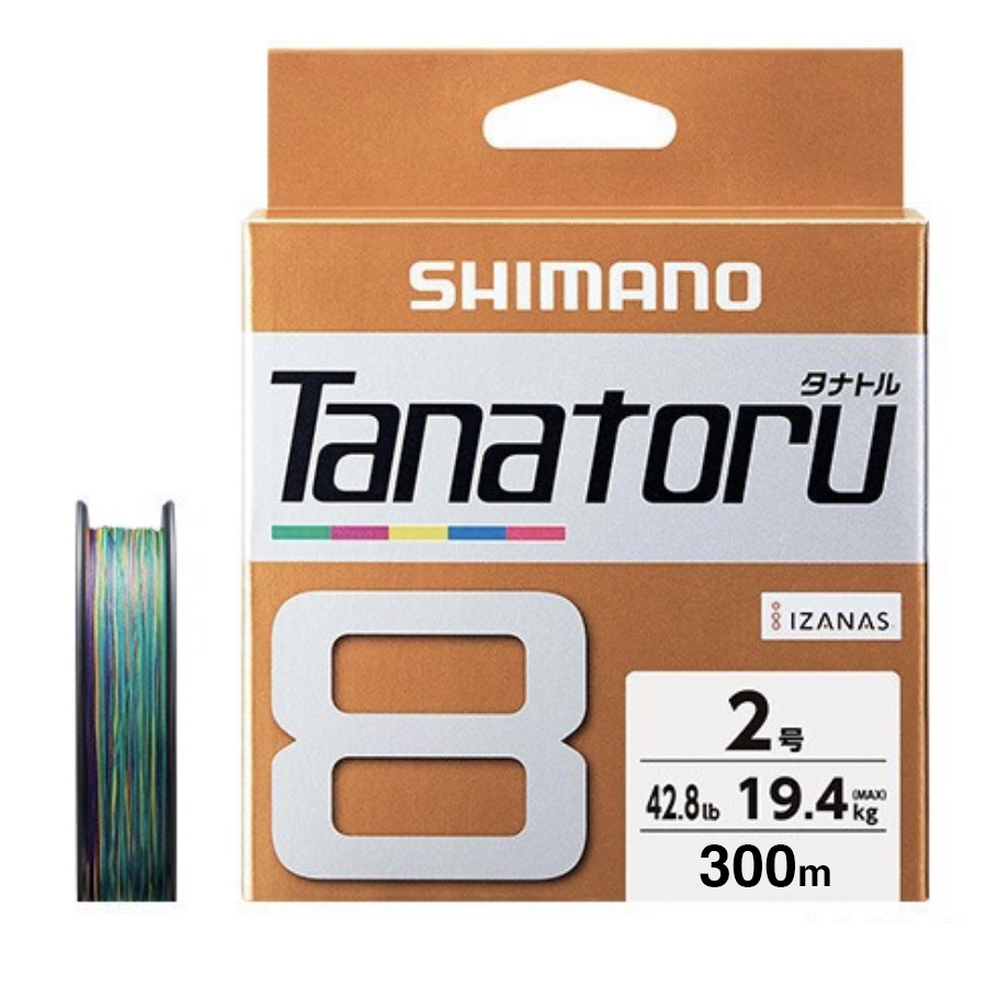 樂釣 滿額免運 ★ SHIMANO TANATORU 8 ( 300M 5色 PE線 ) PL-F78R