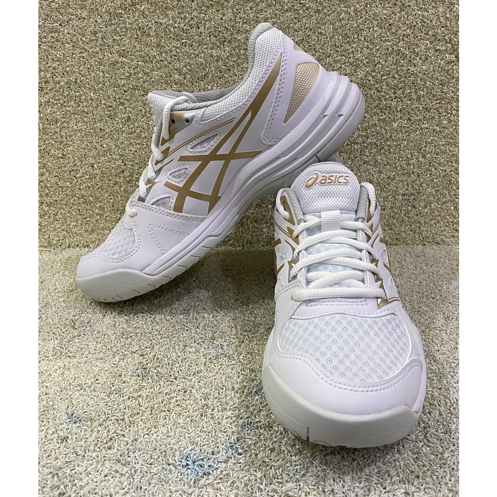 = 威勝 運動用品 = 22年上 Asics UPCOURT 4 男女 排、羽球鞋 1072A055-103