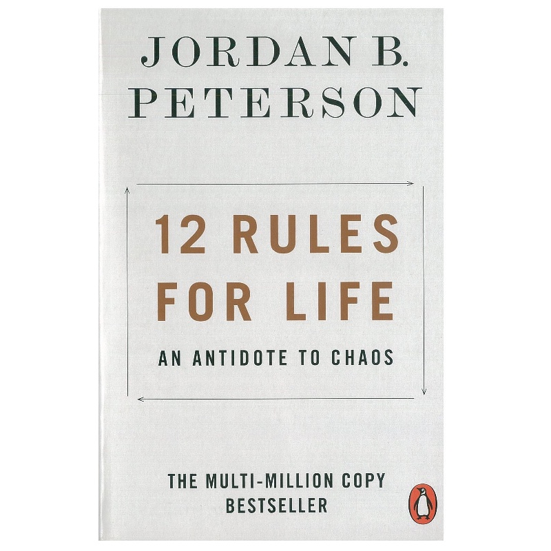 12 Rules for Life 《生存的12條法則》英文原文書 Jordan Peterson