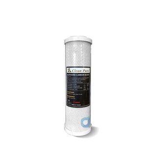 CLEAN PURE 10英吋標準型壓縮活性碳濾心 臺灣製造 SGS認證